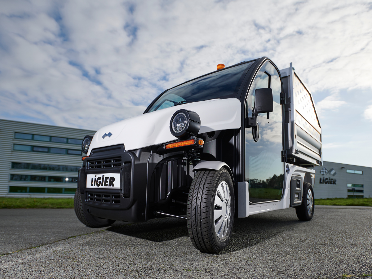 Ligier Electric Vehicles have an anti-corrosion aluminium chassis