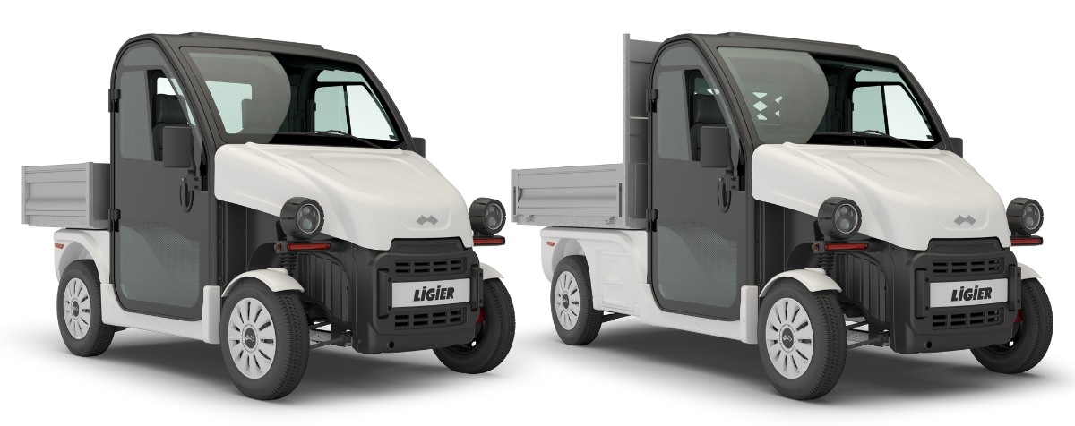 Ligier Group Pulse 4 Electric Flatbed